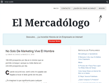 Tablet Screenshot of elmercadologo.com